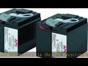 APC UPS Battery Replacement, RBC55, for APC Smart-UPS Models SMT2200, SMT3000, SMT2200C, SMT200US,