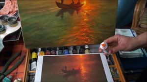 Как начать писать маслом. Обзор МАСЛЯНЫХ КРАСОК. Палитры растворители и холсты.