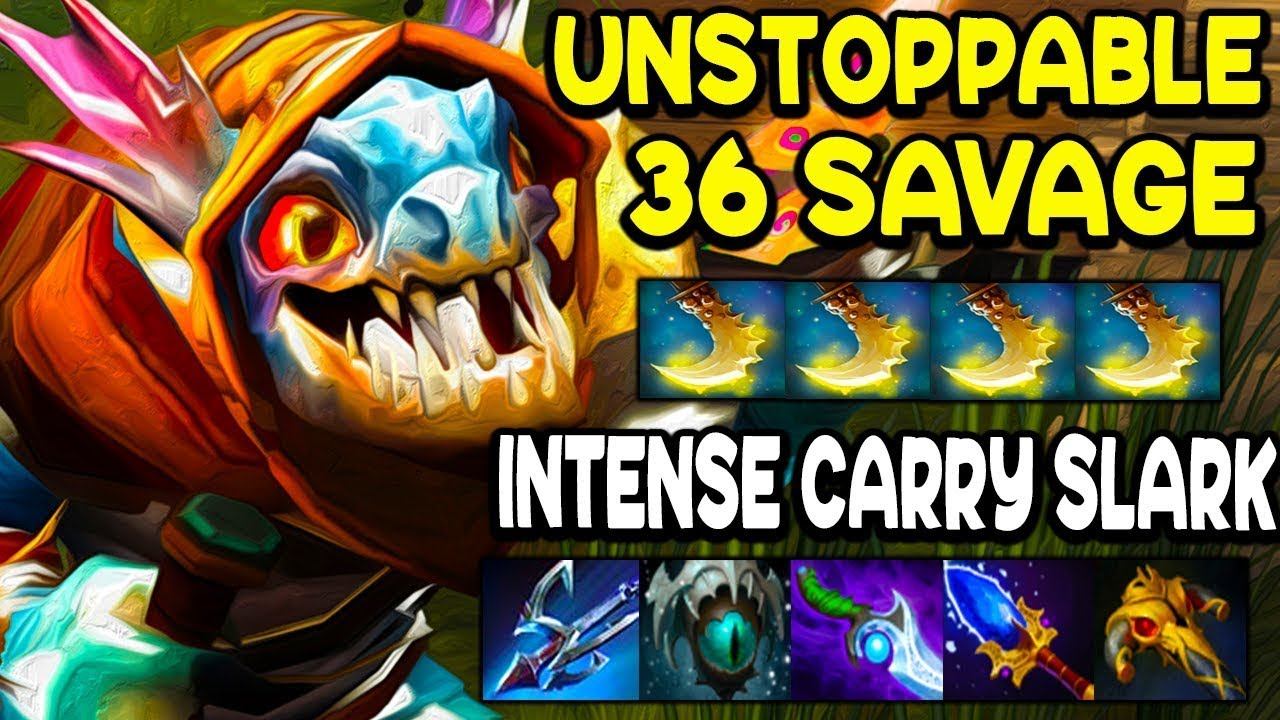 Slark Dota 2 Safelane Carry Meta 7.33 Pro Gameplay смотреть онлайн