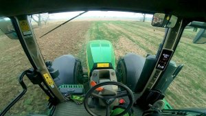 John Deere 8R 410 + Horsch Tiger 5 AS • [GoPro, Driver View]