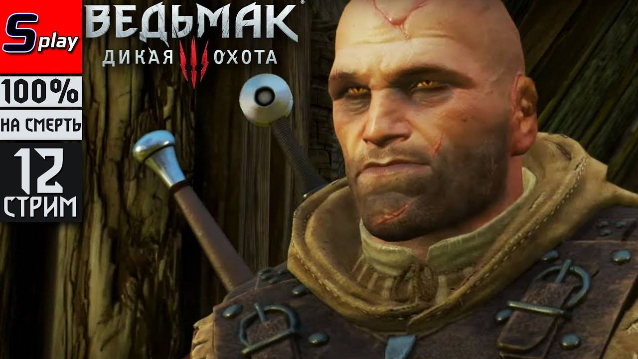 The Witcher 3 Wild Hunt на 100% (НА СМЕРТЬ) - [12-стрим] - Мышиная башня