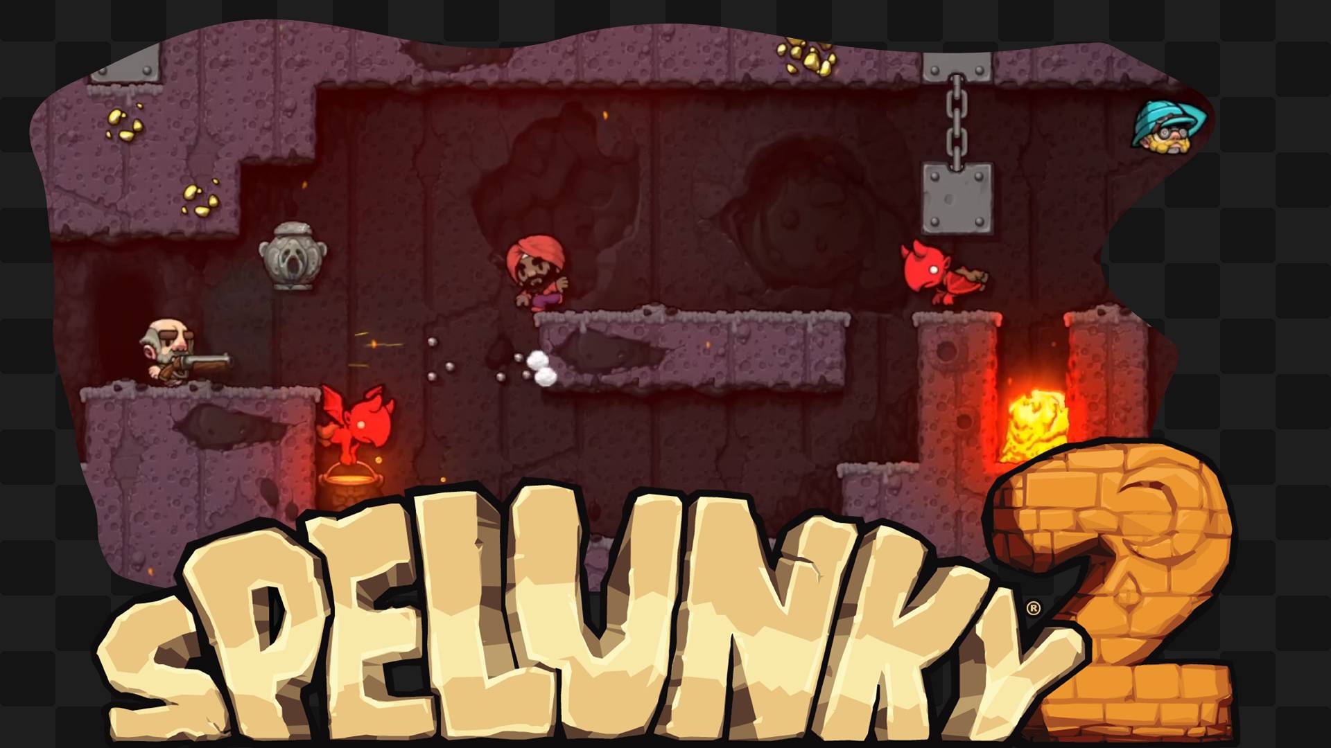 Spelunky 2 / 5 / Идём надирать зад Ольмеку и лучше бы не доходили