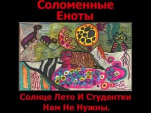 Соломенные Еноты - Старость