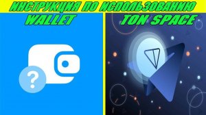 Ton Space и Wallet внутри Telegram В чём отличие ? Как пользоваться ? Перевод денег через Telegra
