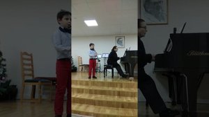 «Старый замок» из цикла «Картинки с выставки» М.П.Мусоргский Васильев Анатолий, 8 лет.