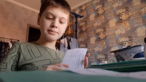 проверка тетрадей (1 часть) моё 1 видео