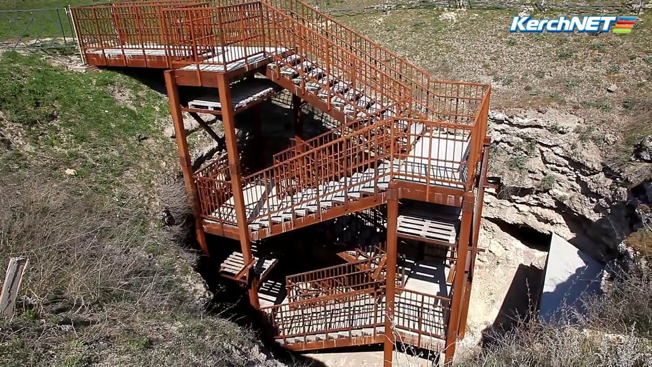 Керчь: Подрядчик построил лестницу в подземелья Аджимушкая смотреть онлайн