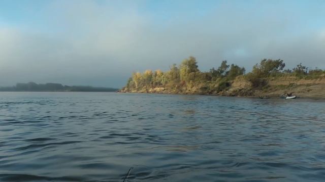 Обь, сентябрь, ловля щуки