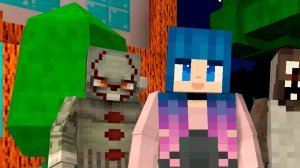 Scary murder in hotel craft - Clown. Level 2