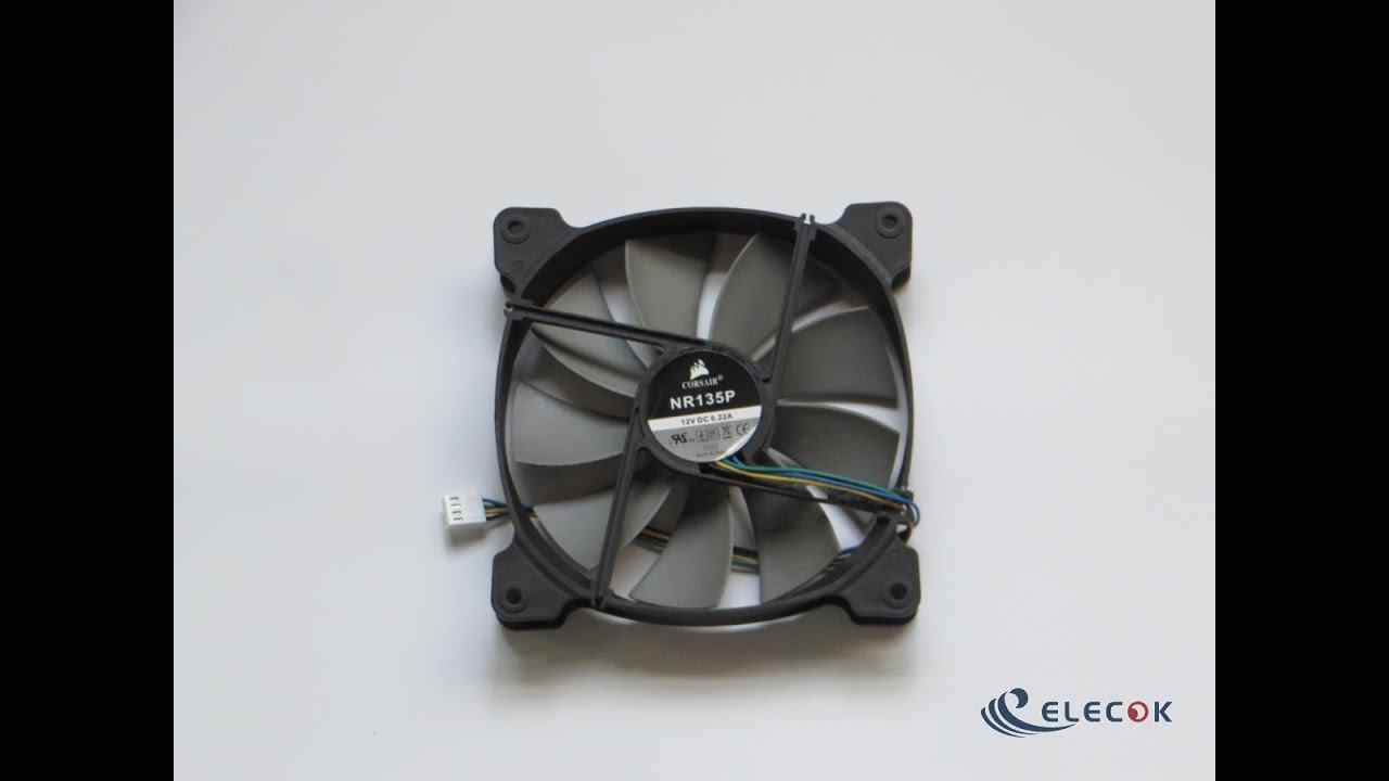 HX1200i 14CM Fan PWM NR135P 12V 0.22A 4wires Cooling Fan смотреть онлайн
