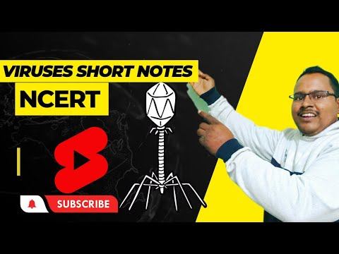 Viruses 🦠 short notes ncert #neet2023 #biological #classification #suscribe #ncertbiologyclass11