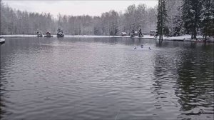 Вечерний обзор открытой воды со Спорт зоны и Нижнего пруда. Клёвое место лосиный остров.