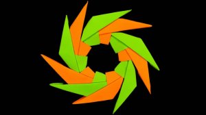 Сюрикен оригами