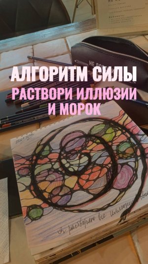 НЕЙРОГРАФИКА | АЛГОРИТМ СИЛЫ «РАСТВОРИ ИЛЛЮЗИИ И МОРОК»