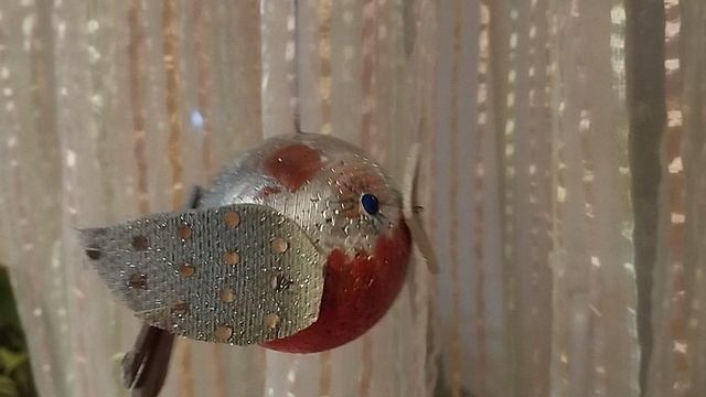 Птица.Игрушки на елку