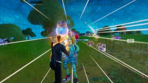 Фортнайт. Бой обещал быть коротким и скучным, но что то пошло не так)