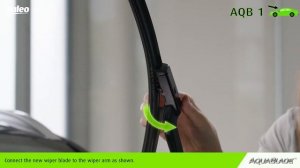 Установка снятие щетки стеклоочистителя дворники Акваблейд (Aquablade), Magic Vision (Мэджик Вижн)