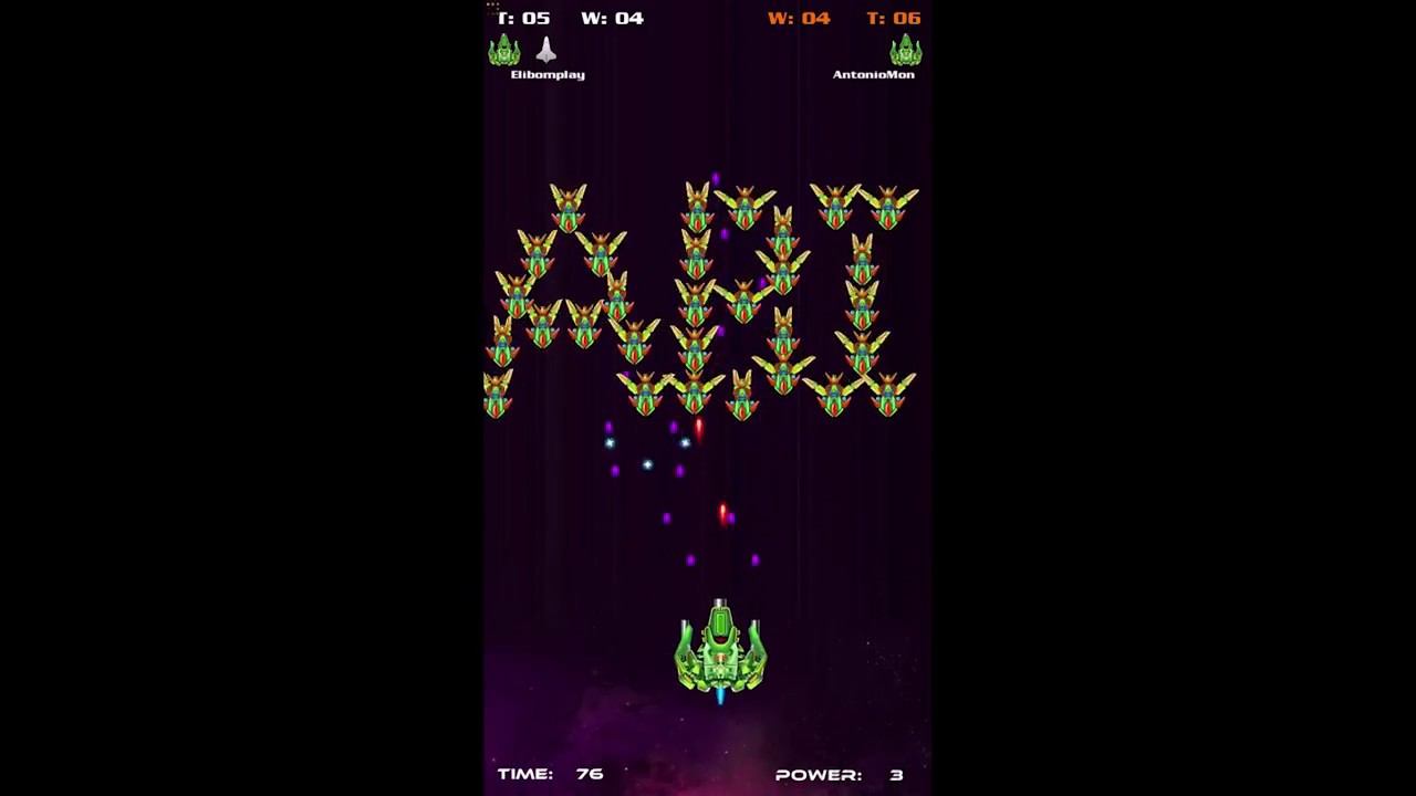 Galaxy Attack: Alien Shooter - PVP Mode смотреть онлайн