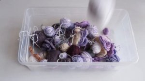 Из старого свитера и остатков пряжи - Плед крючком - Пэчворк в вязании - Переделки