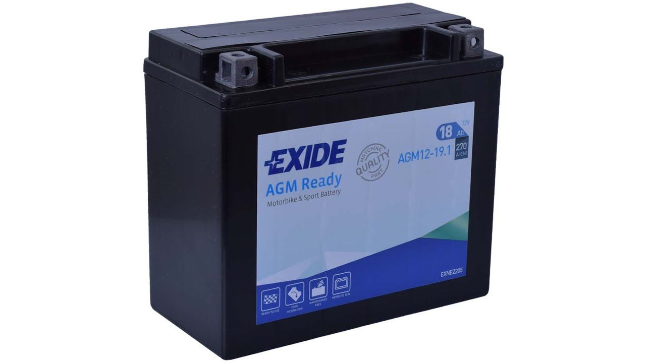 Exide AGM12-19.1 12V 18Ah motor akkumulátor