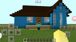 The house of Hello Neighbour Act 1 in Minecraft made by BG