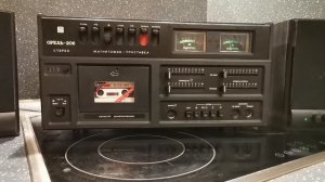 Магнитофон-приставка (дека) Орель-206 Стерео с колонками