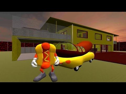 Hello Sausage Neighbor Hot Dog Run Escape 3D - Level 1 - Gameplay смотреть онлайн
