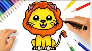 КАК НАРИСОВАТЬ ЛЬВА
