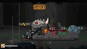 Evolution of HomeAnimations ( 2016-2023) | HomeAnimations | Мультики про танки | Cartoon about tank