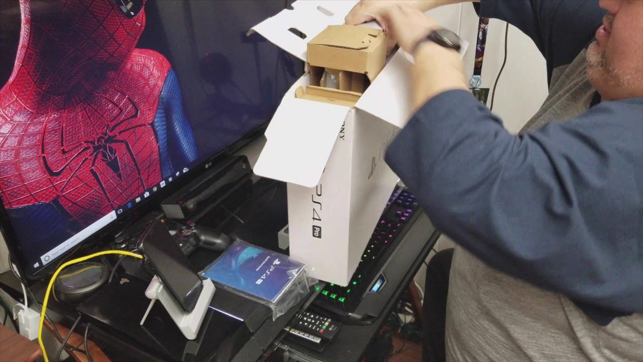 PS4 PRO GOD of War Console UNBOXING VLOG смотреть онлайн