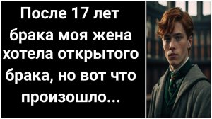 После 17 лет брака моя жена захотела открытый брак. Вот что произошло.
