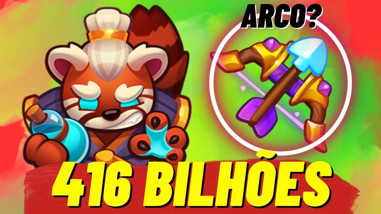 Rush Royale - Arco é arma META? | Gameplay português PT-BR
