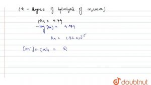 Calculate the pH of `0.05M` sodium acetate solution, if the `pK_(a)` of acetic acid is `4.74`.