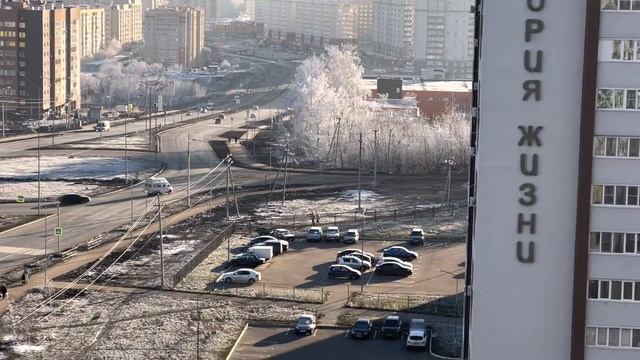 Арбековская застава, Глазунова 6. Вид с этажа.