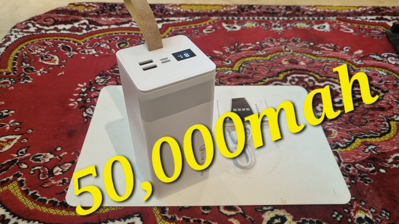 POWER BANK Fast Charging 50,000mah смотреть онлайн