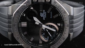 Обзор часы Casio Edifice ECB-10TP - купить на Bestwatch.ru