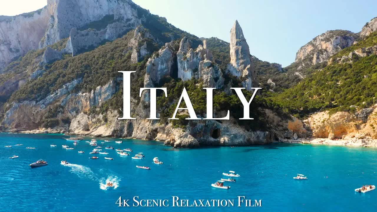 Italy 4K - Scenic Relaxation Film With Inspiring Music