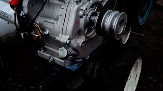 Мотоблок НЕВА. Новый LIFAN 9-ка, и новые ступицы. смотреть онлайн