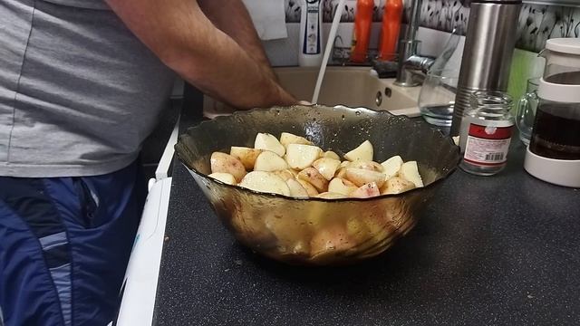 Картофель по деревенски в Аэрогрилле
