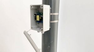 Блок питания стабилизированный БПС-12/3-У  с кронштейном КУ-3/5-У на столб