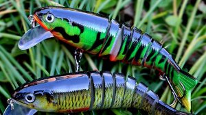 Воблер восьми составной свимбейт