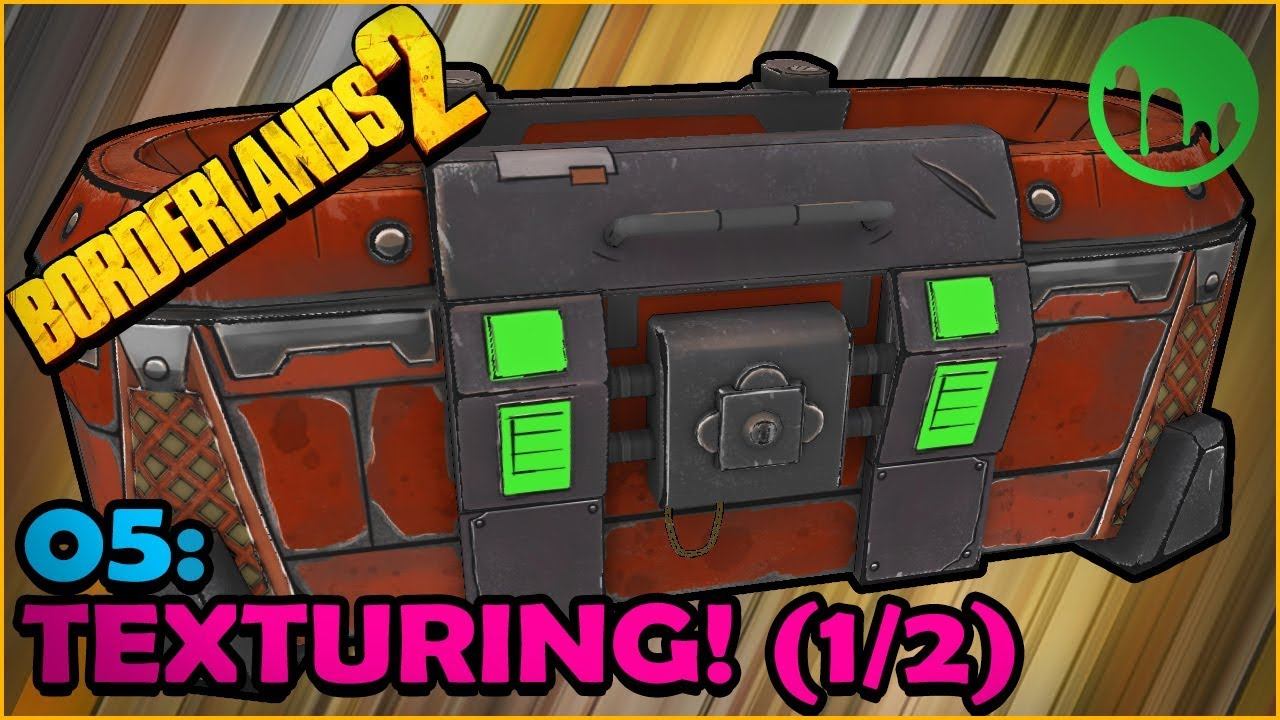Borderlands Loot Chest: Hand Painting in 3d Coat! (Part 1) [05] смотреть онлайн