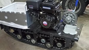 Собираю мото-толкач с нуля. Уже идет покраска модулей