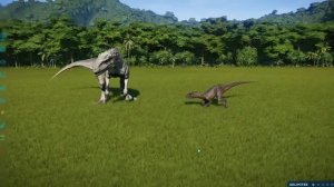 Indoraptor VS Indominus Rex - Jurassic World Evolution