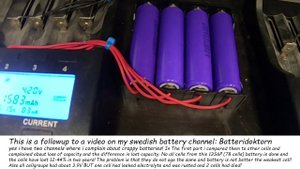 LG M26 (LGGBM261865) might be the worst 18650 cell of all time - Even worse then Chinese cells