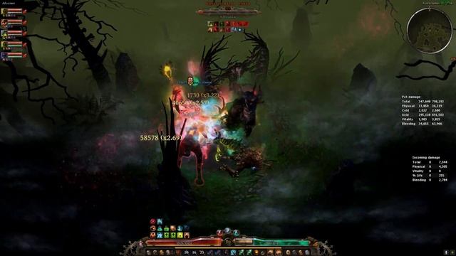 Моровое чудище РИТУАЛИСТ Сет Гола Урон кислотой ПАТЧ 1.2.1 Grim Dawn