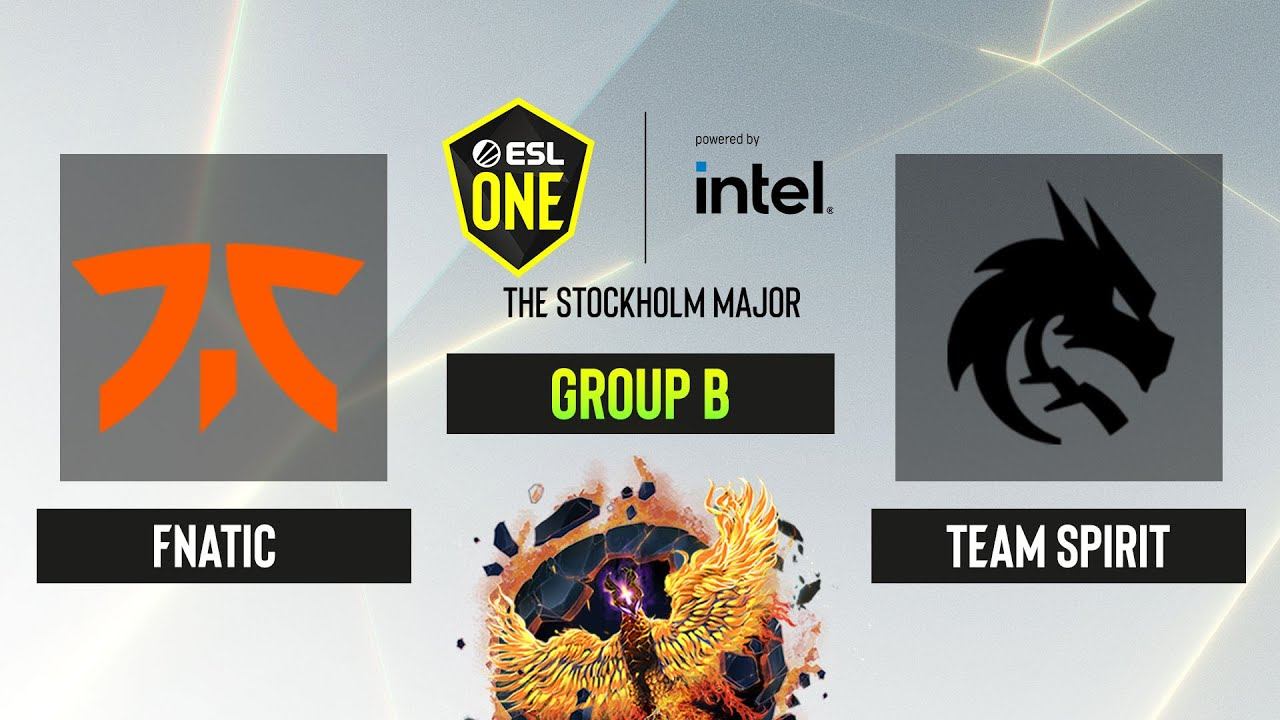 Dota2 - Fnatic vs. Team Spirit - Game 2 - Group B - ESL One Stockholm 2022 смотреть онлайн