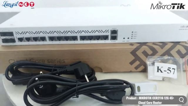 MIKROTIK CCR2116 12G 4S+ Cloud Core Router - (93289)