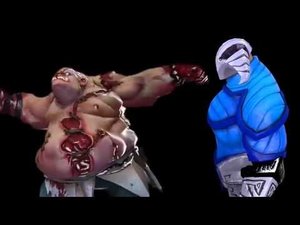 Реп батл Dota2 Sven vs Pudge