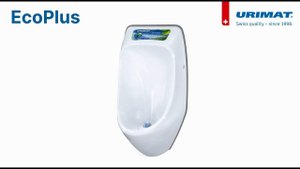 Безводный писсуар Urimat 16001 Ecoplus. Преимущества и примеры установок.